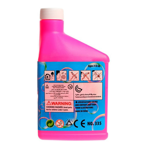 Раствор для создания мыльных пузырей 500 мл, мыльный раствор, пластик, МИКС - Funny toys фото 3