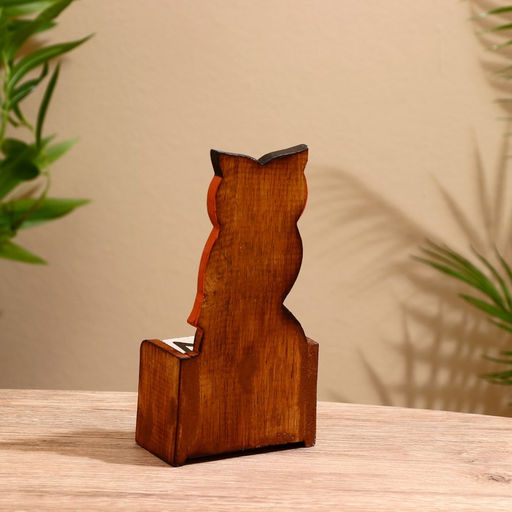 Вечный календарь настольный Сова, 10.5519 см, дерево - Simaland фото 3