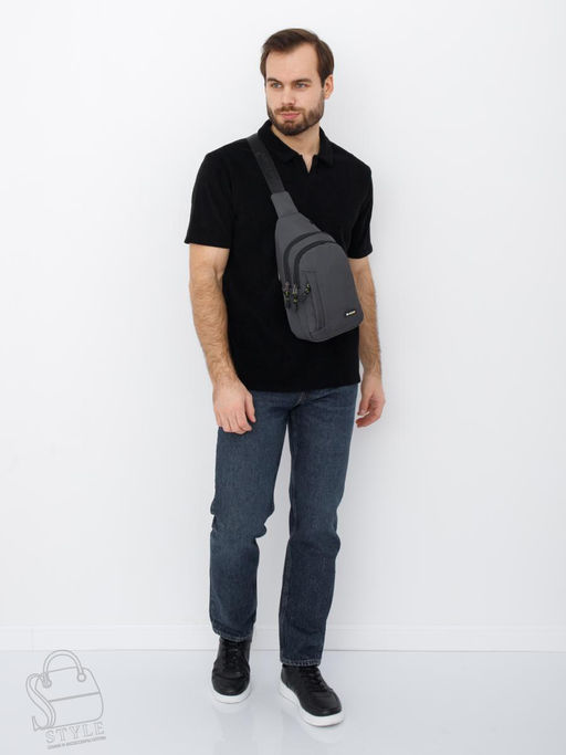 Рюкзак мужской текстильный 82057 gray Aotian