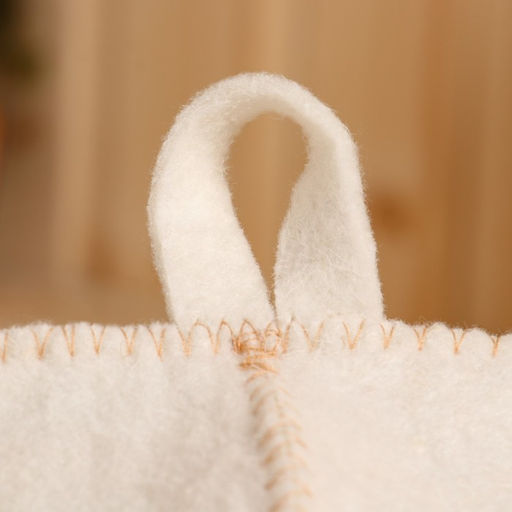 Шапка для бани Телом чист, душою молод полушерсть - Добропаровъ фото 3