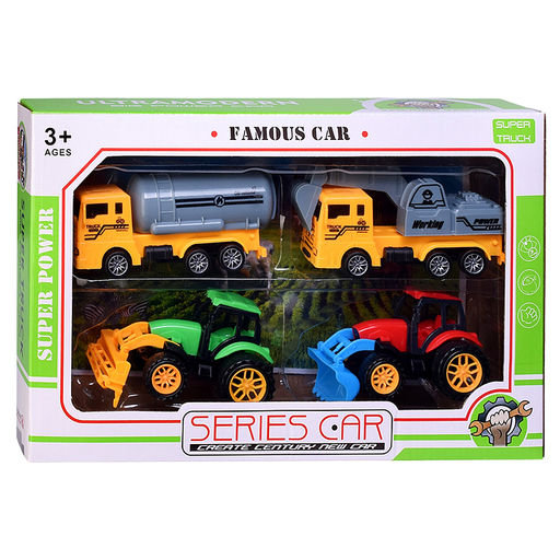 Набор машин "Сельхоз техника" в коробке