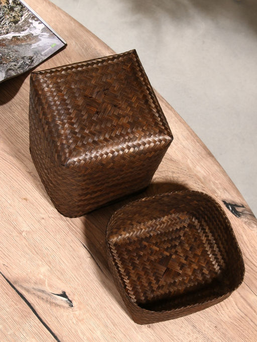 Корзинка плетёная «Рино», 20×20×24 см