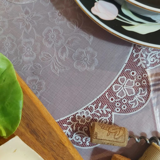 Скатерть EMBOSSED 54" (135), арт FC-101B, КРУГ 54-101