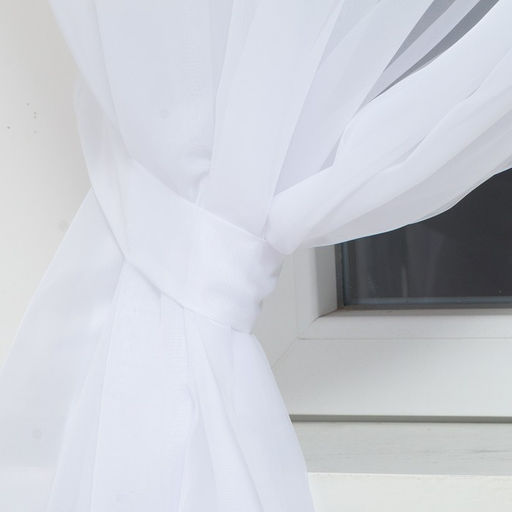 Тюль с подхватом и ламбрекеном Солнечные цветы 250х200см, 100% п/э, вуаль - Этель фото 3