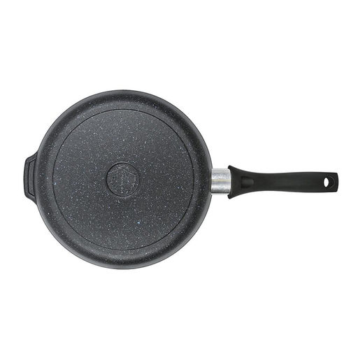 ЛА_АП_GRANIT (black) Сковорода глубокая 260мм с ручкой, , арт. сггч260а
