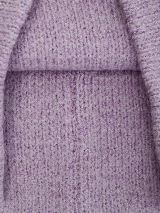 Шапка жен. шерсть+акр LB-A53010 lavender - Labbra фото 8