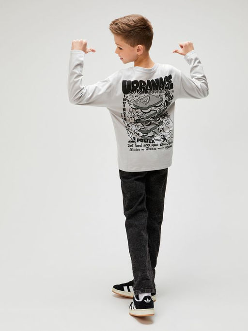 ACOOLA / Джемпер детский для мальчиков Osamu серый  фото 5