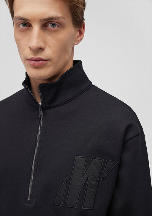 Mavi Pro Yar? Fermuarl? Siyah Sweatshirt  фото 6