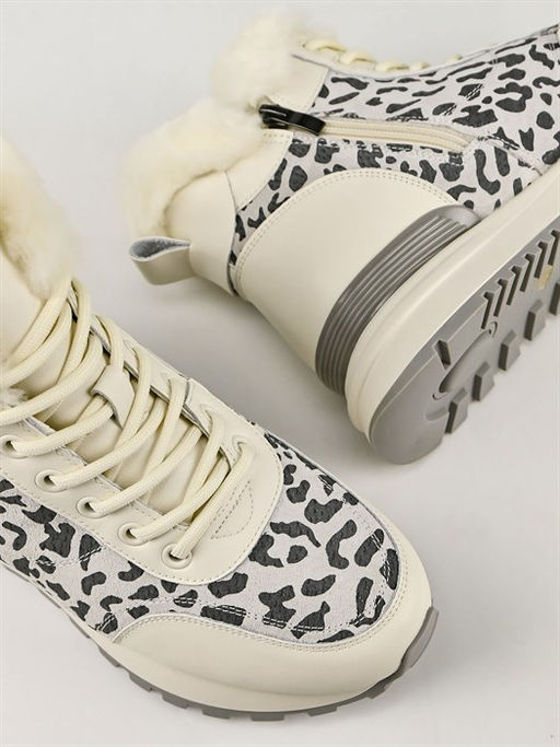 Кроссовки женские зимние теплые/ Ботинки зимние A929-9M - Piniolo фото 2