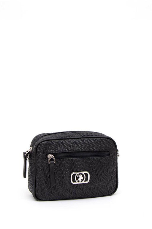 Сумка через плечо U.S. Polo Assn женская черная поливинилхлорид  фото 4