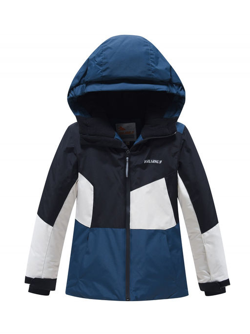 Горнолыжный костюм зимний для мальчика темно-синего цвета 9517TS