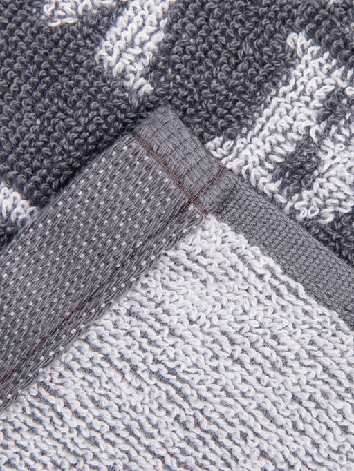 Полотенце махровое Этель Мужчина стойкий, крепкий, 50?90 см, 100% хлопок, 420 г/м?, серое