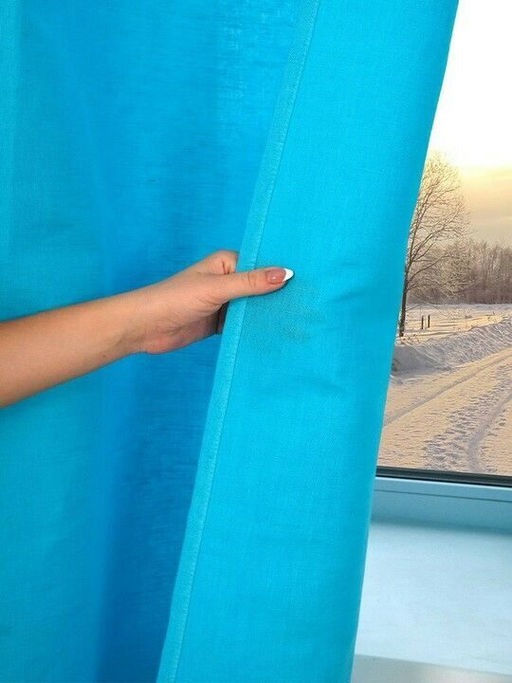 Штора гладкокраш. Бриз тесьма п/лен 145*260 см. - Лен поволжья фото 4