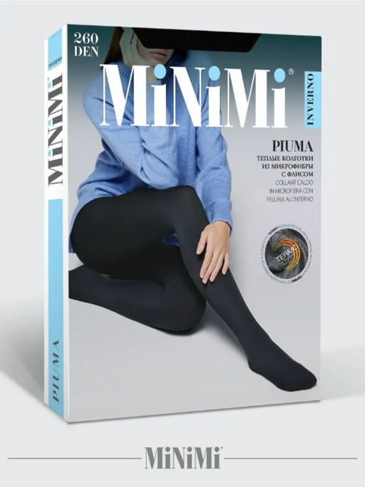 Колготки MiNiMi PIUMA 260 den (микрофибра с флисом)