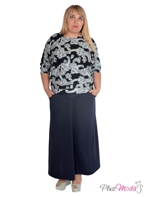 Юбка Модель №477 размеры 50-80 - Plusmoda фото 2