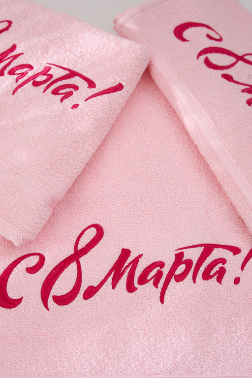 14418/14 "8 марта"полотенце махровое плотность 350гр