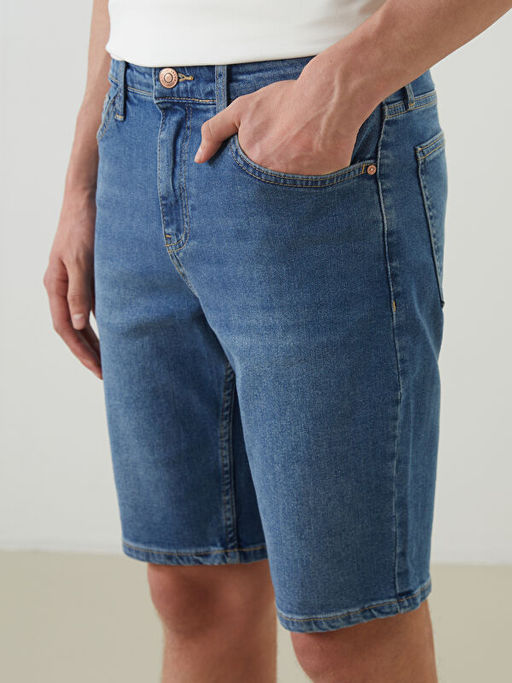 Slim Fit Erkek Jean ?ort