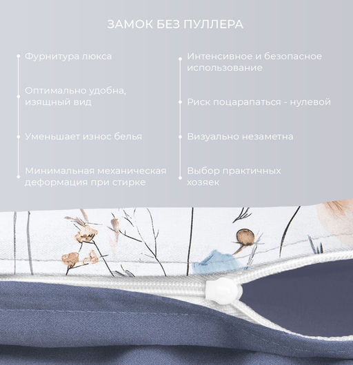 Постельное белье Вилора Евро (простыня на резинке 180*200 см) + 4 наволочки - Ecotex фото 3