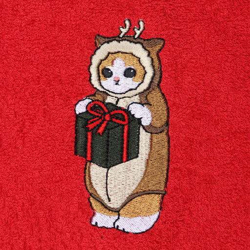 Набор в мешочке «Этель» Sweet cat: полотенце 35×60 см, тёрка 7.7×3.7×3 см
