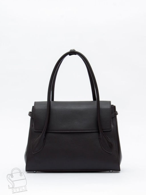 Сумка женская кожаная 2424Y coffee Polina&Eiterou