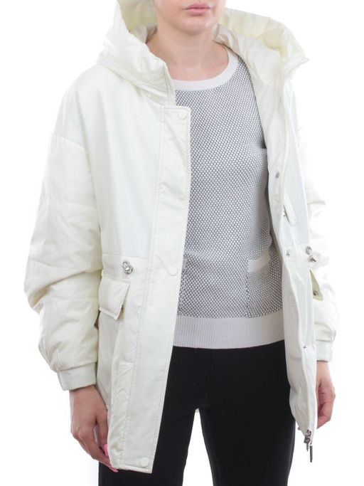 M24-211 MILK Куртка демисезонная женская (100 гр. синтепон) - Fashion фото 9