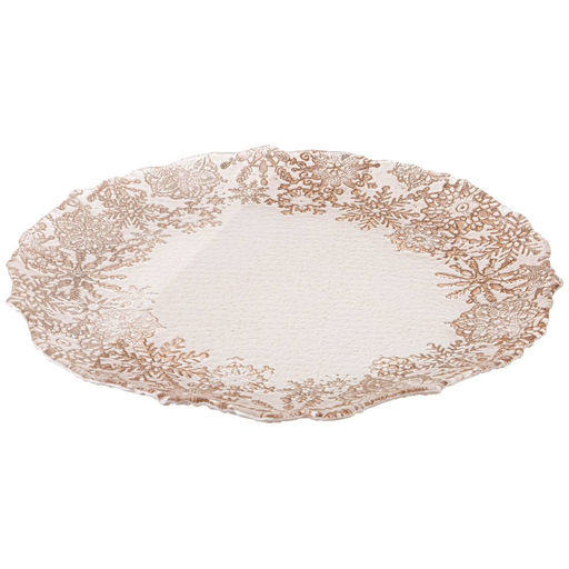 ТАРЕЛКА SNOW CHAMPAGNE21СМ - Lefard фото 2