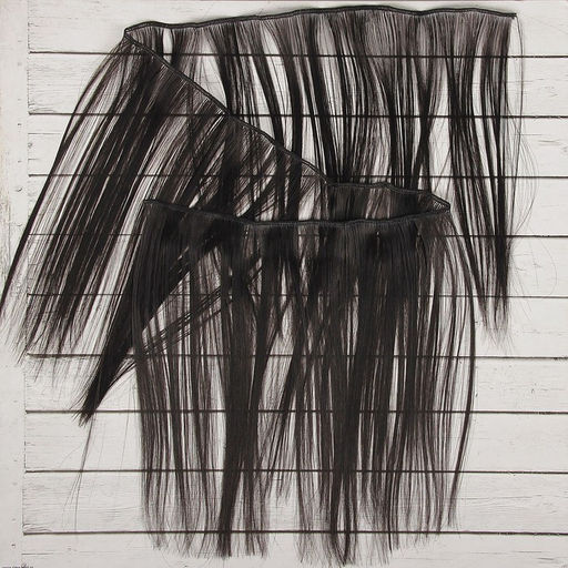 Волосы - тресс для кукол Прямые длина волос: 25 см, ширина:100 см, цвет № 1В - Школа талантов фото 3