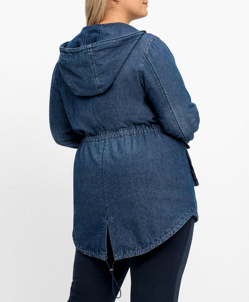 Парка, синяя - Sheego фото 4