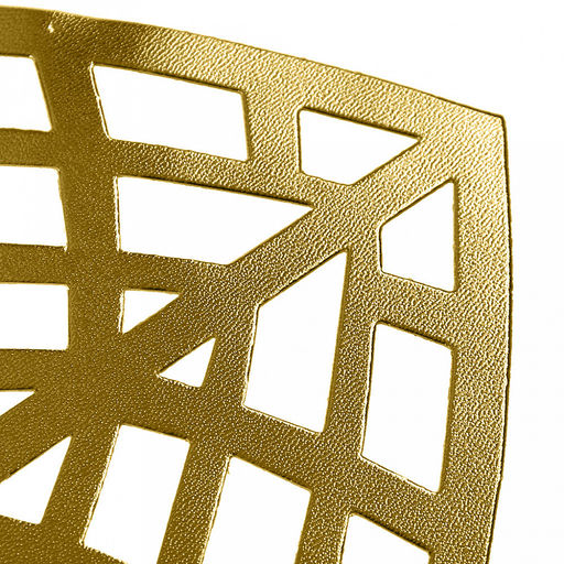 Салфетка декоративная Лавр 30х45см ПВХ, золото (Китай) - Домашняя мода фото 2