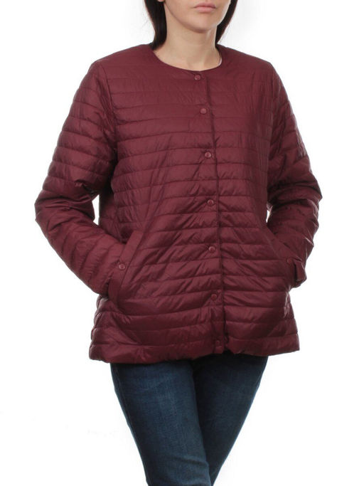 K-527 VINOUS Куртка демисезонная стеганая женская (70 гр. холлофайбер)