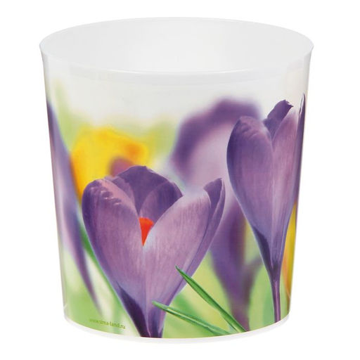 Цена за 3 шт. Кашпо «Крокусы», 1.6 л