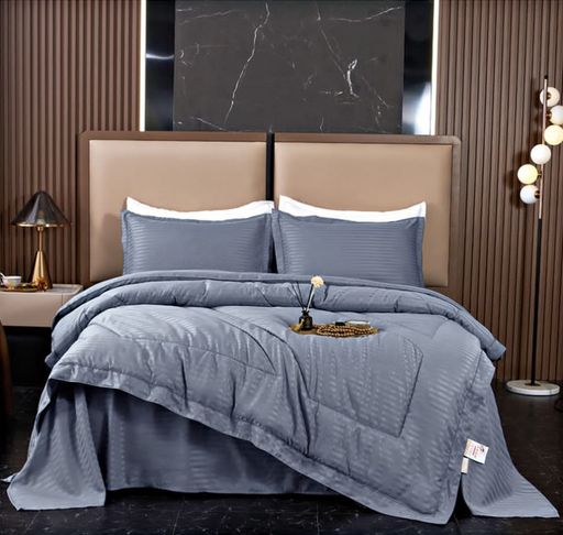 -68% Одеяло Candies Страйп сатин с простыней и наволочками ODCANSS02 Евро