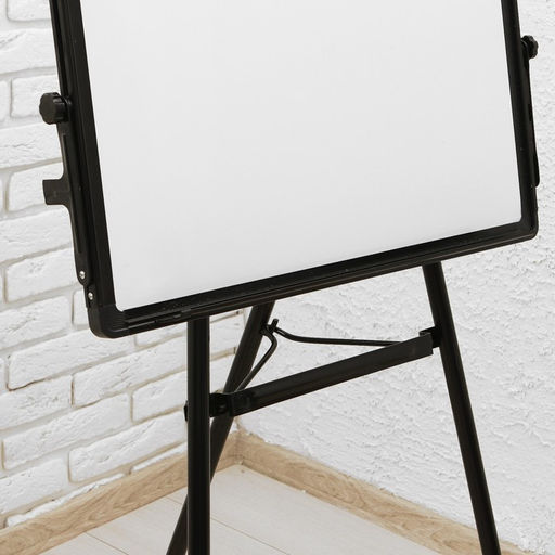 Флипчарт магнитно-маркерный, регулировка высоты, 90×60 см