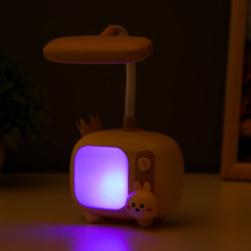 Настольная лампа «Зайка» LED 3 Вт USB АКБ МИКС 6×9.5×22.5 см RISALUX
