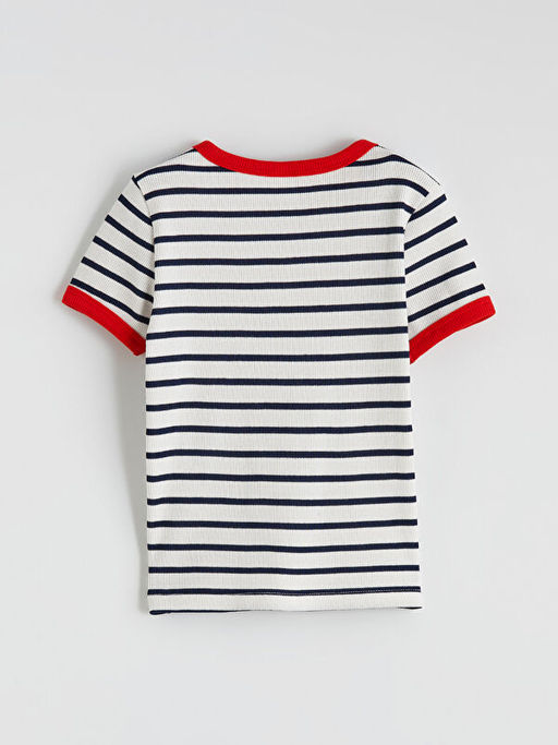 Nak??l? ?izgili K?z ?ocuk Ti??rt