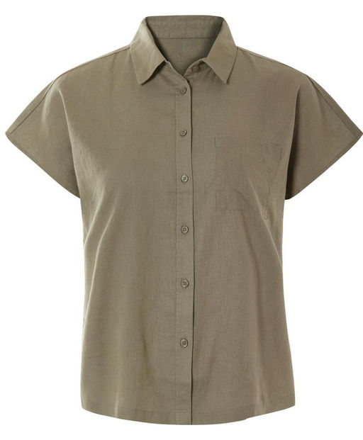 Блузка женская из льна и хлопка ESMARA  фото 2