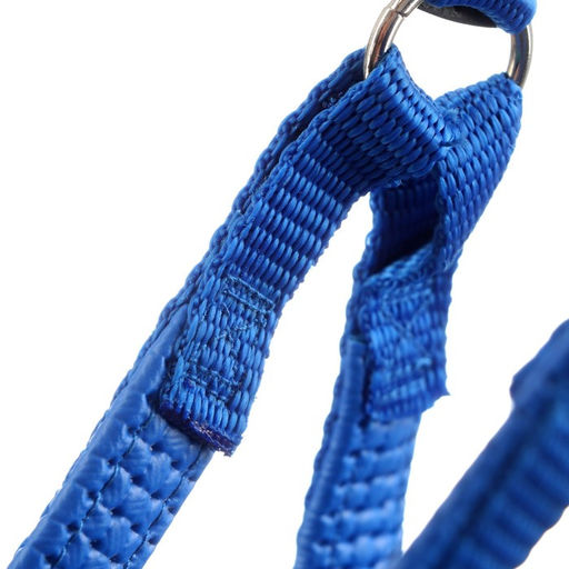 Шлейка Комфорт комбинированная, 2 см, ОШ 40-58 см, ОГ 46-60 см, синяя - Пижон фото 5