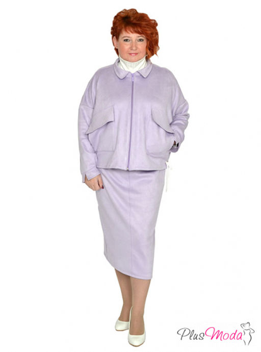 Юбка Модель №1396 размеры 44-84 - Plusmoda фото 10