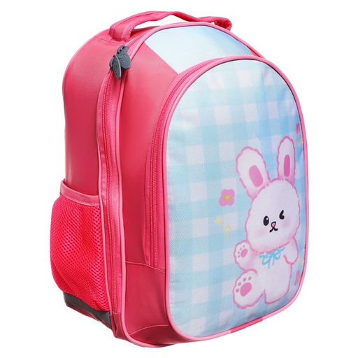 Рюкзак школьный, эргономичная спинка, 37×27×16 см «Зайка»