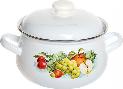 ЭМ_Кастрюля 3,0 л ДЕКОР грушев. арт.3912АП2/4, 3912СА/4 Лысьва