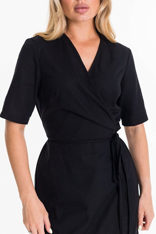 Платье М325043а черный