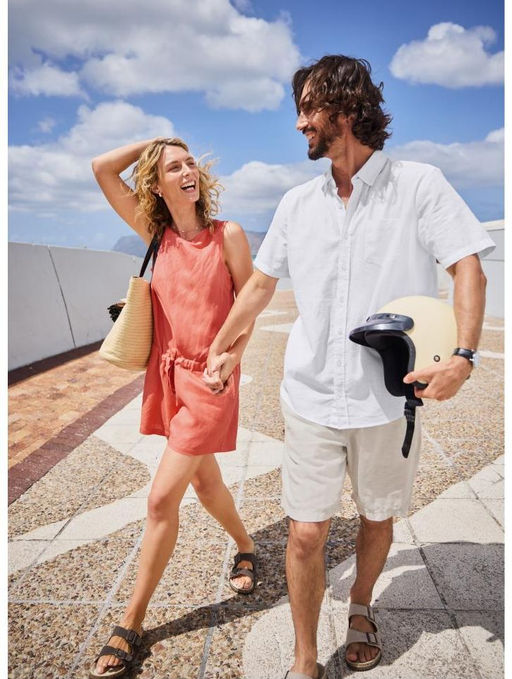 Мужская льняная рубашка LIVERGY  фото 9