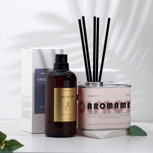 Набор диффузор ароматический Aromame, хилтон, 500 мл, прямоугольная банка