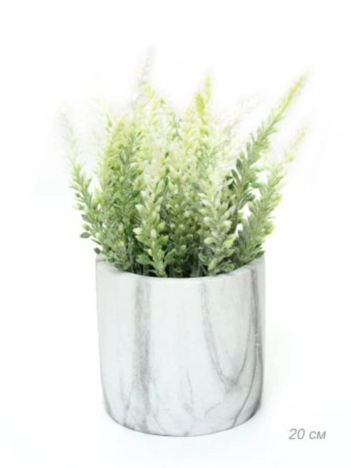 Цветочная композиция Лаванда 20 см / 0213-43 /уп 48/ (Сиреневый) - Галеонтрейд фото 4