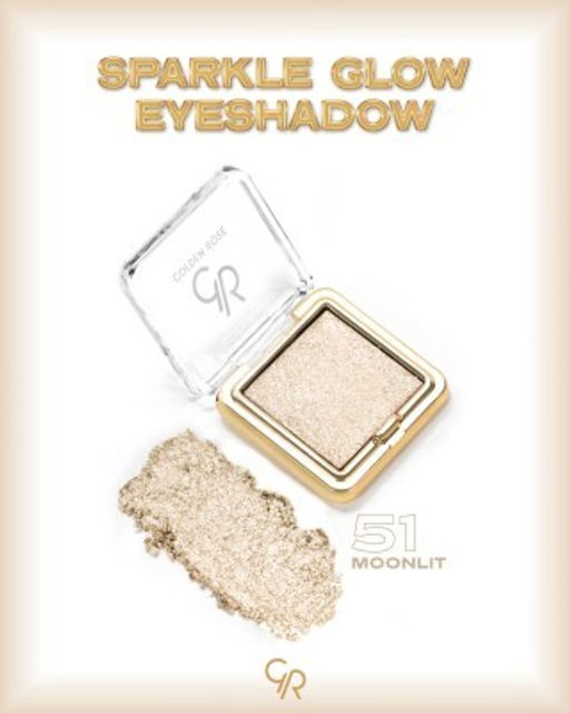 Golden Rose Тени SPARKLE GLOW Eyeshadow 51 MOONLIT