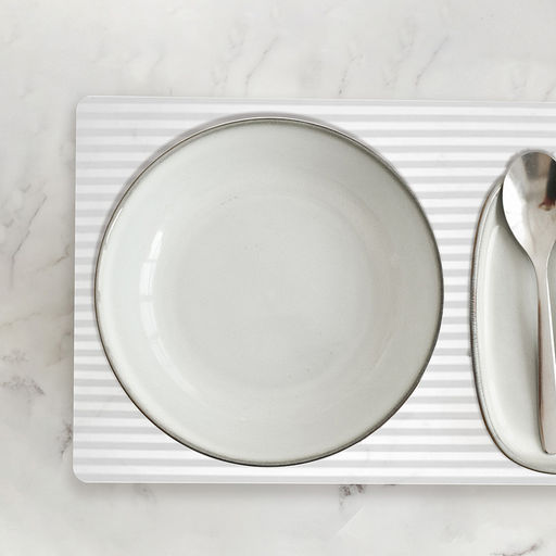 Сервировочная салфетка 26х41см Линии, прозрачный (Россия) - Домашняя мода фото 5