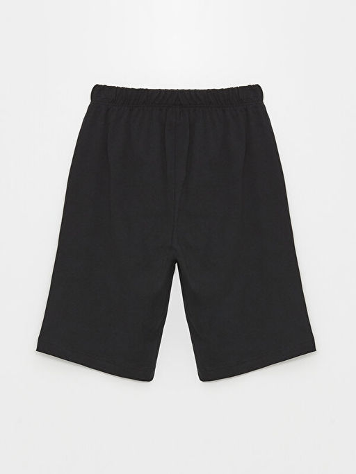 Beli Lastikli Bask?l? Erkek ?ocuk Pijama ?ort - Waikiki фото 2