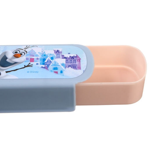 Пенал-футляр пластиковый, 43х200х23 мм, выдвижной, Холодное сердце - Disney фото 5