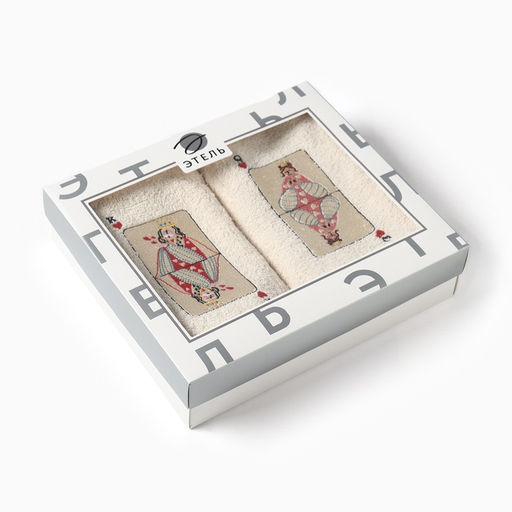 Полотенца махровые Любовная пара, 35?60 см - 2 шт., хлопок 100% - Этель фото 13