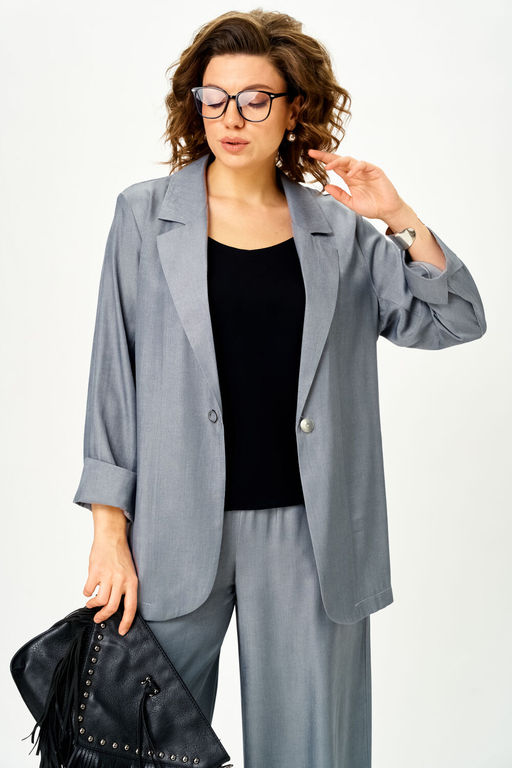 Костюм Michel Chic 1446 стальной серый